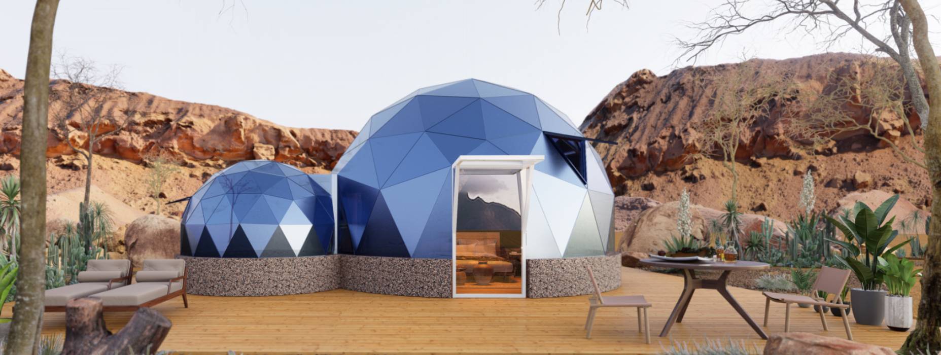 花垣县球形智能光伏玻璃星空房